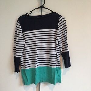 Preppy oversized sweater